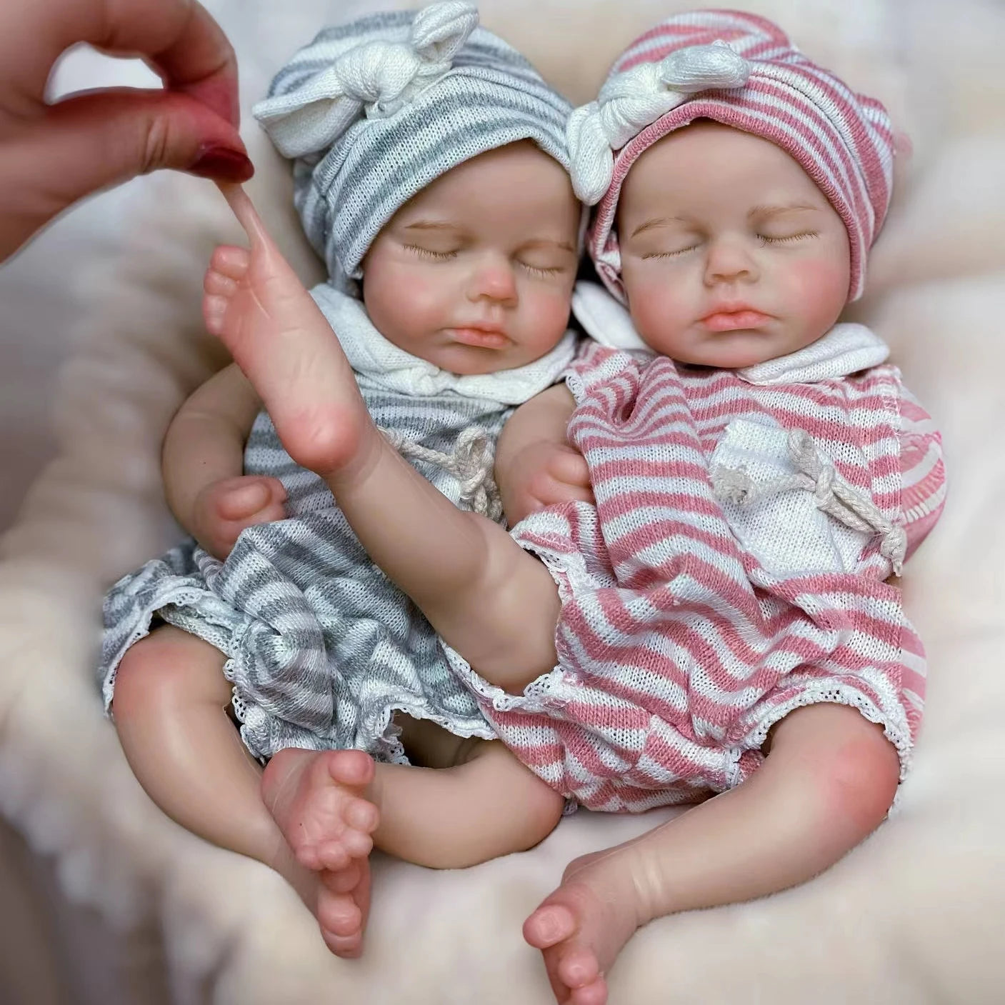 Rosie Mae and Theo Baby Doll