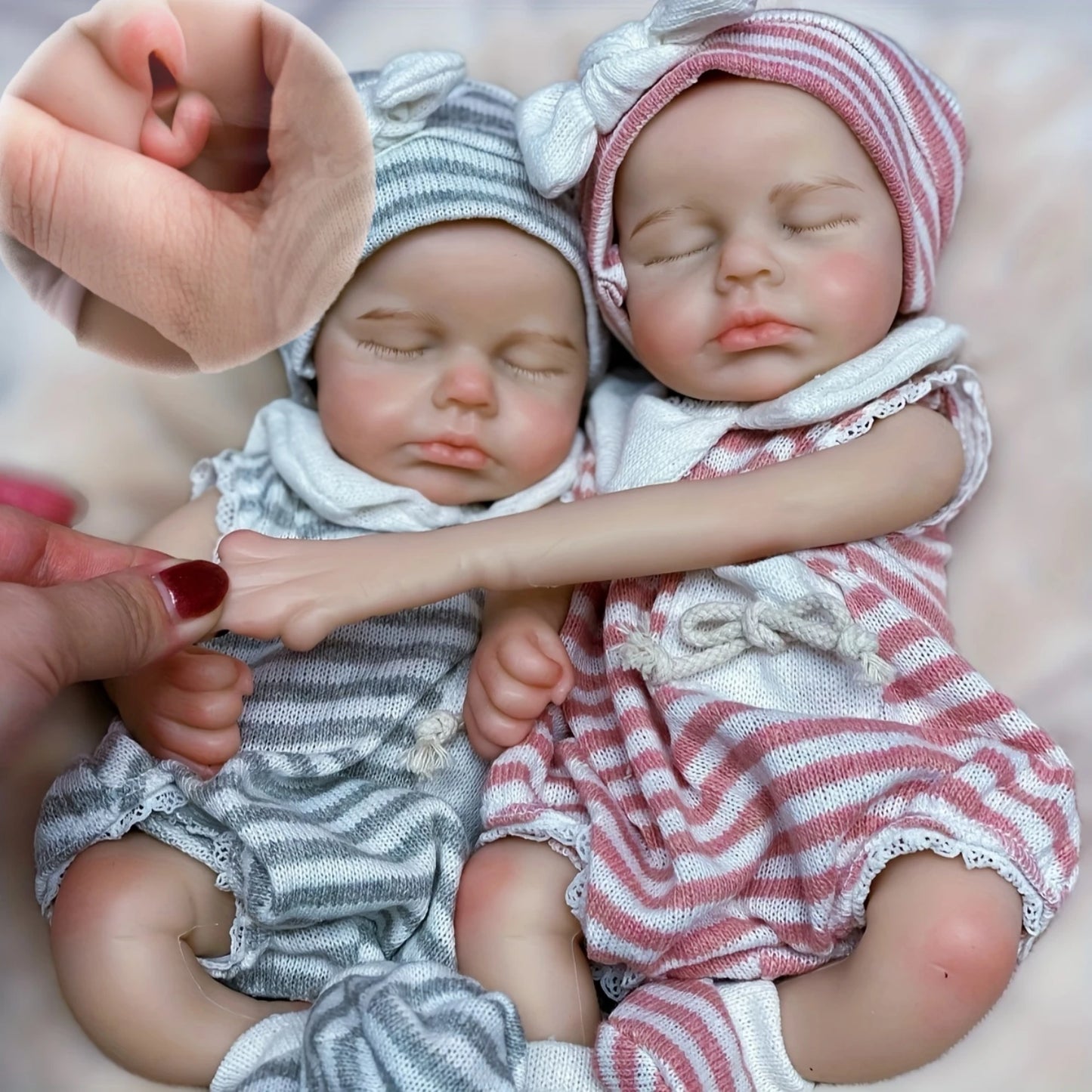 Rosie Mae and Theo Baby Doll